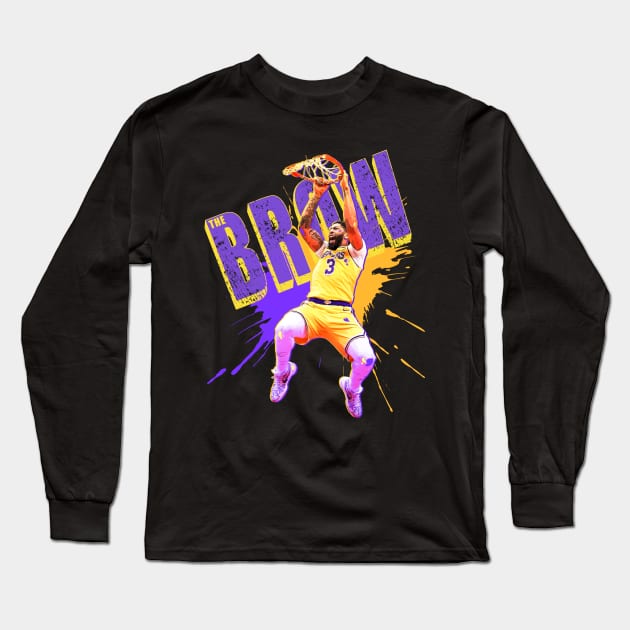 AD The Brow Paint Long Sleeve T-Shirt by RetroVania